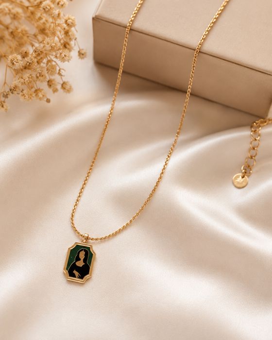 Lantisor placat cu aur de 18 k marca oliver weber