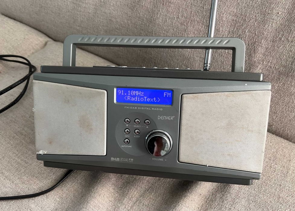 Radio digital Denver DAB-23 DAB FM cu ceas stereo