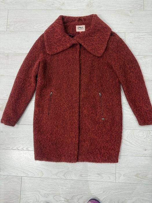 Уникално палто от букле с вълна