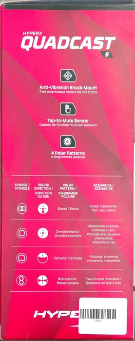 Microfon HyperX - QuadCast S [#11891#]