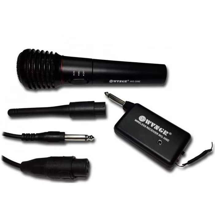 Професионален Безжичен микрофон WVNGR WG-308E, Wireless