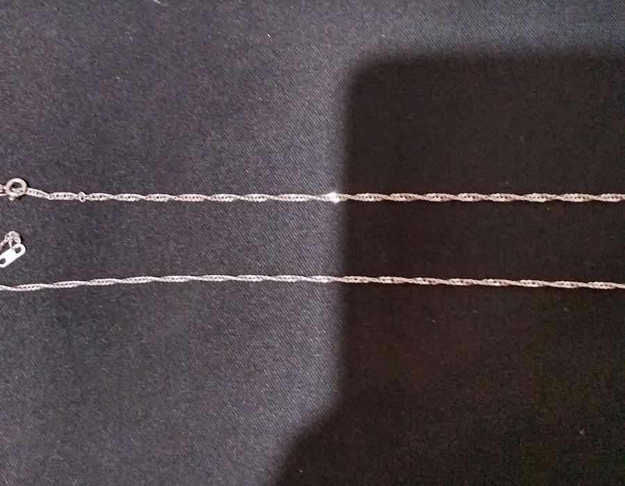 Серебряная цепочка.