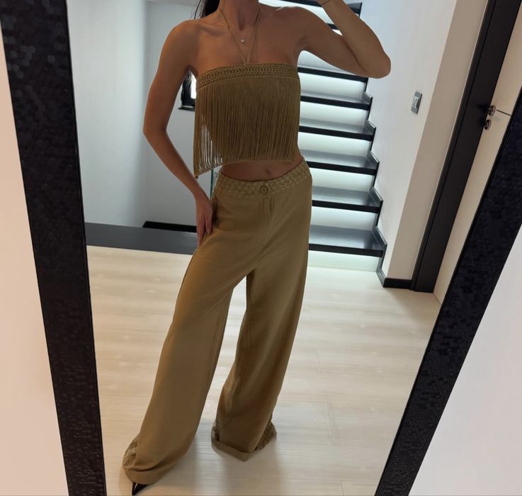 Sahara set compus din top si pantaloni