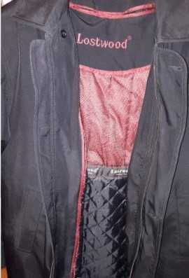 Мъжко яке полушуба Lostwood черно с подвижна подплата XL-2XL