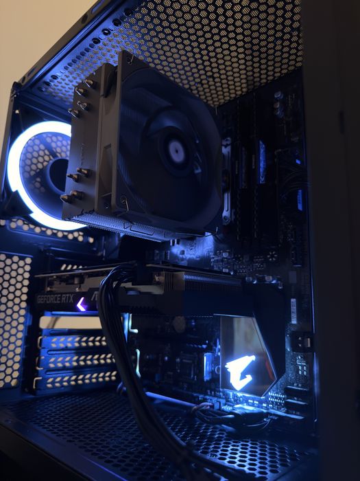 OFERTA PC Gaming Excelent RTX 3060, Ryzen 5 5500, 16gb ram, 2,2 tb