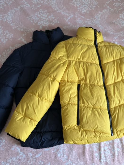 Geaca TOM TAILOR (albastru, galben)(noi ambele)