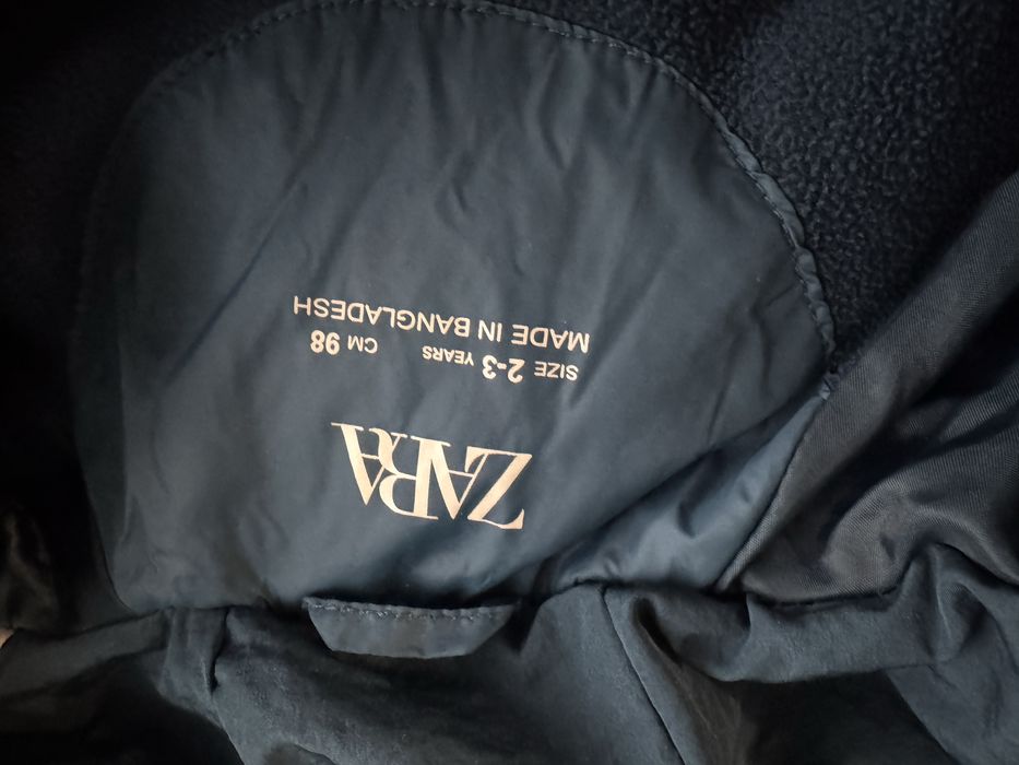 Детско зимно яке Заря Zara - 2-3години
