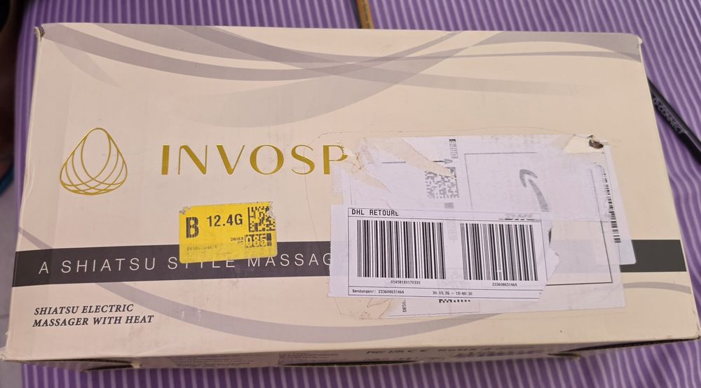 Шиацо масажор Invospa