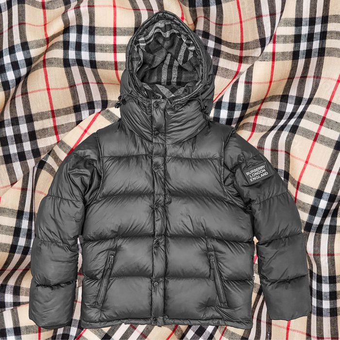 Burberry detachable jacket