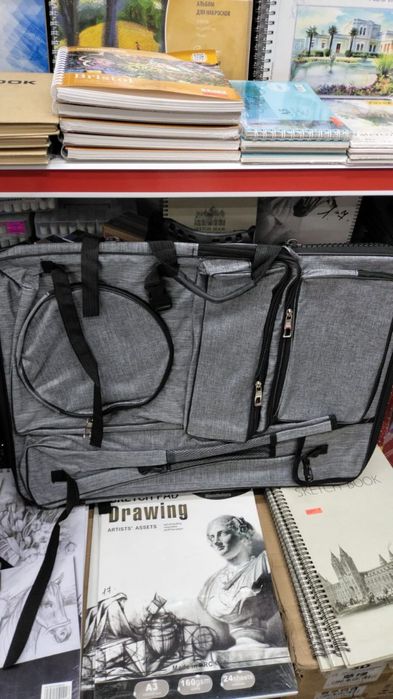 Сумка рюкзак для рисования А2