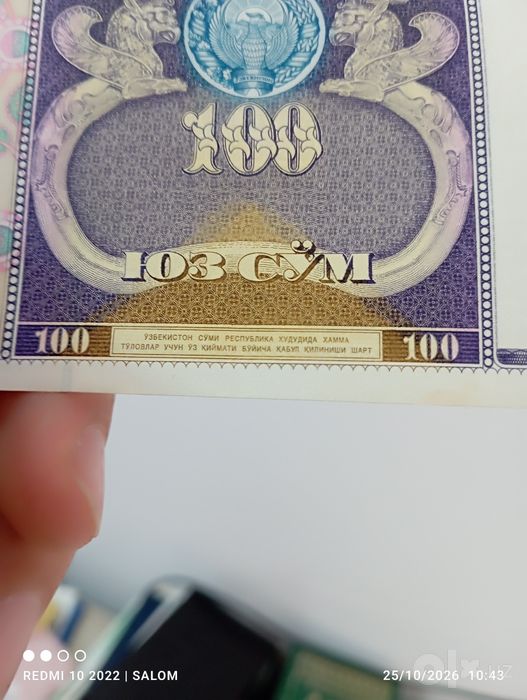 Original pul. Yahshi saqlangan yangi boʻlib turibdi. 3ta bor