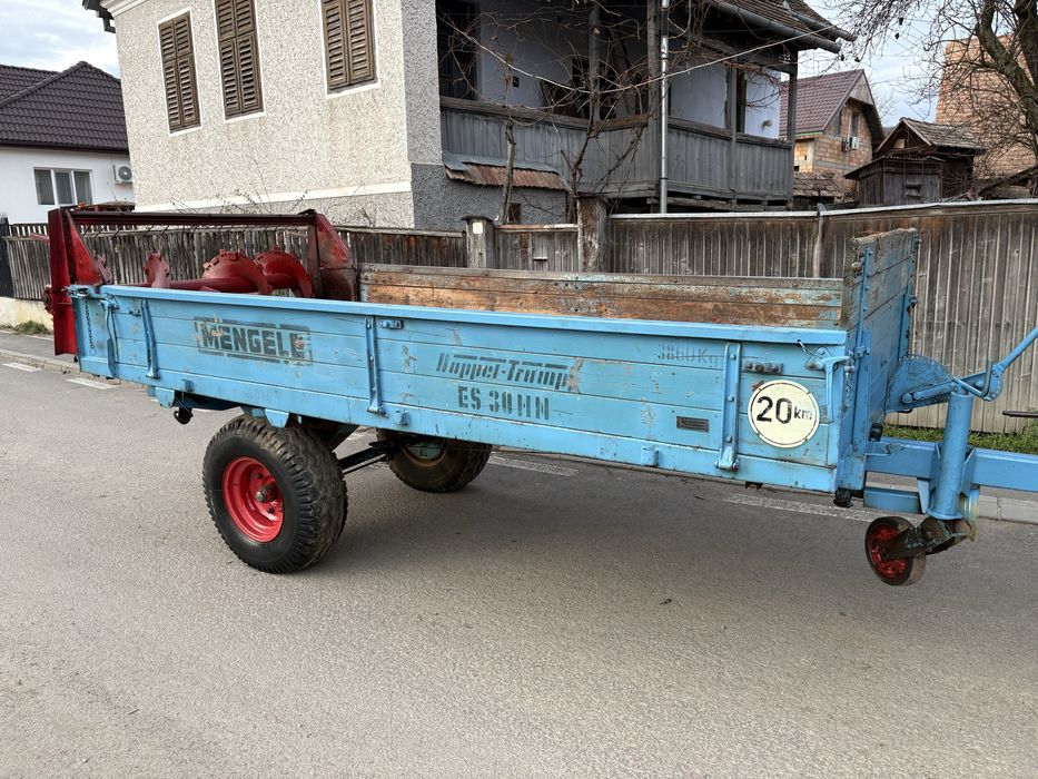 Mig gunoi dupa tractor