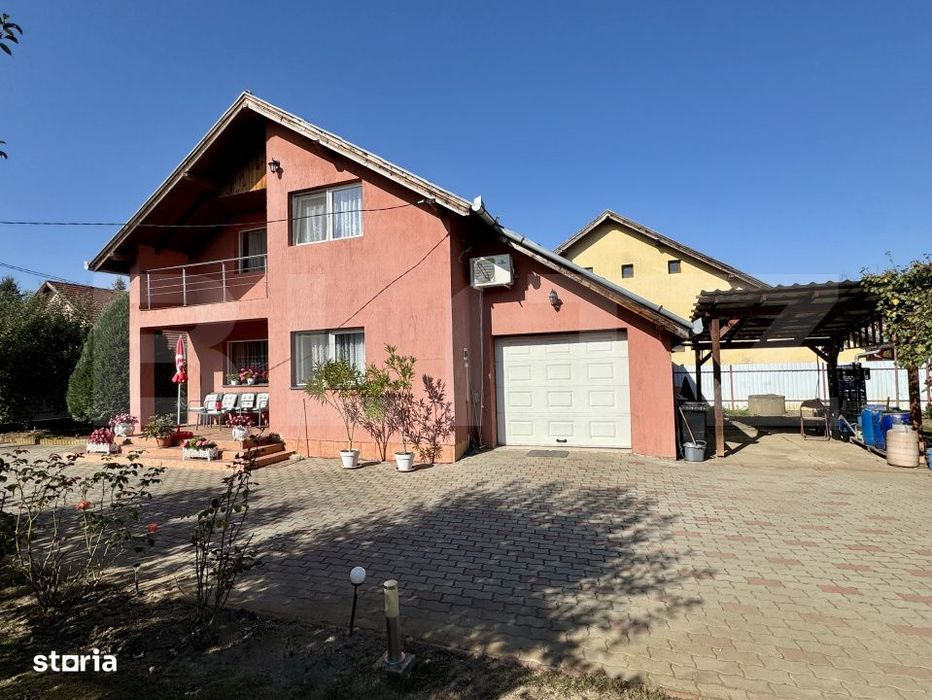Vand casa 120 mp - 600 mp teren - individuala - Corunca