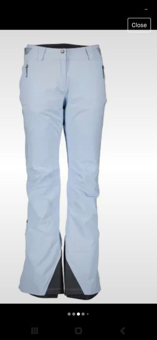 Pantaloni de ski Salomon cu eticheta