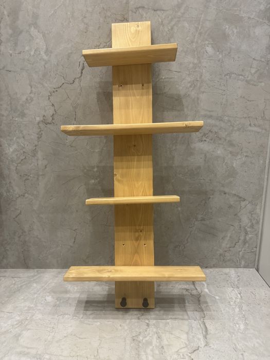 Полка для ванной дерево с пропиткой