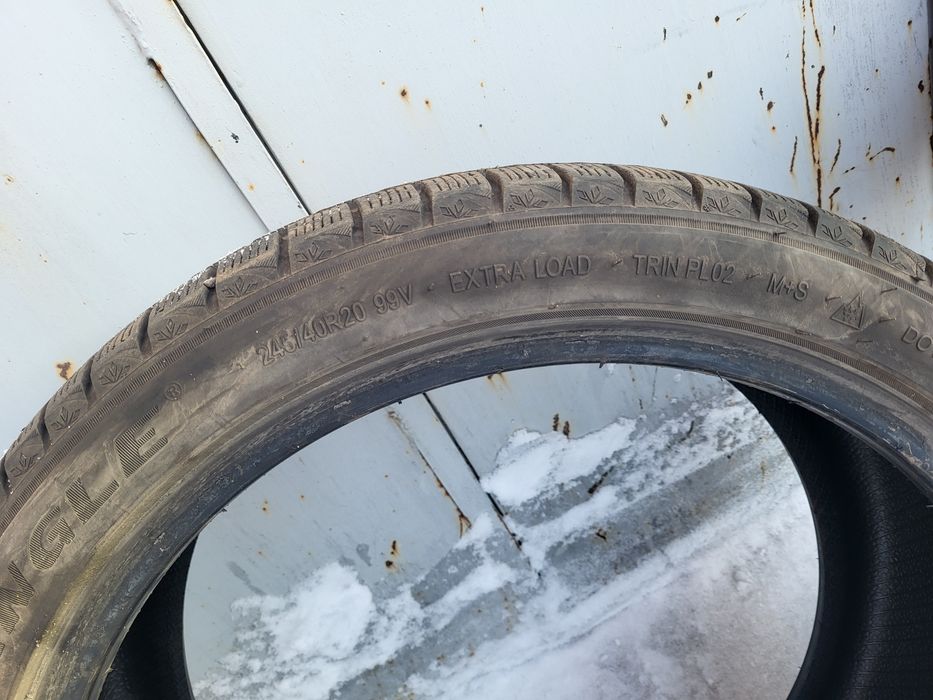 Разноширокая резина Triangle Snowlink