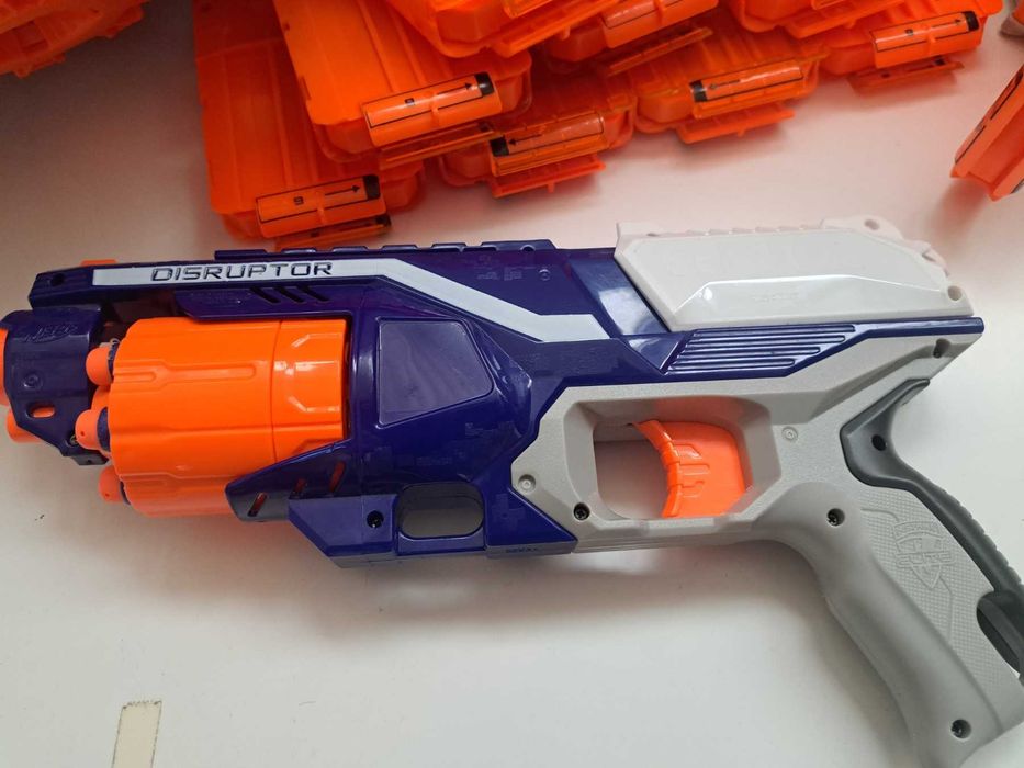 НЪРФ, Бластер с батерии : Nerf Gun N-Strike Elite Hail Fire