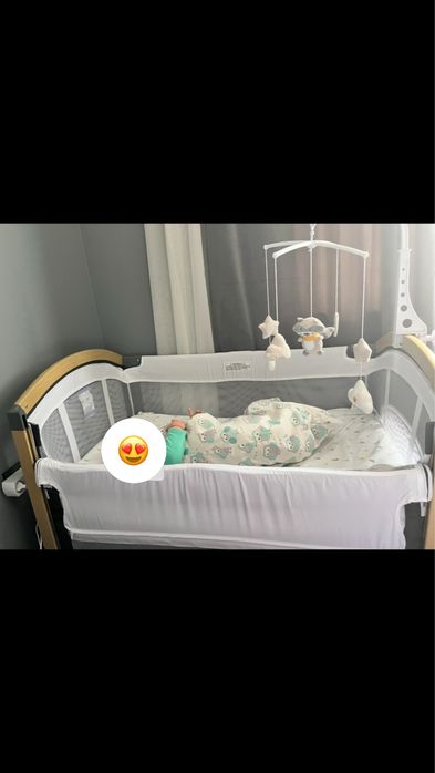 Бебешка кошара с падаща страница Tender KIKKABOO
