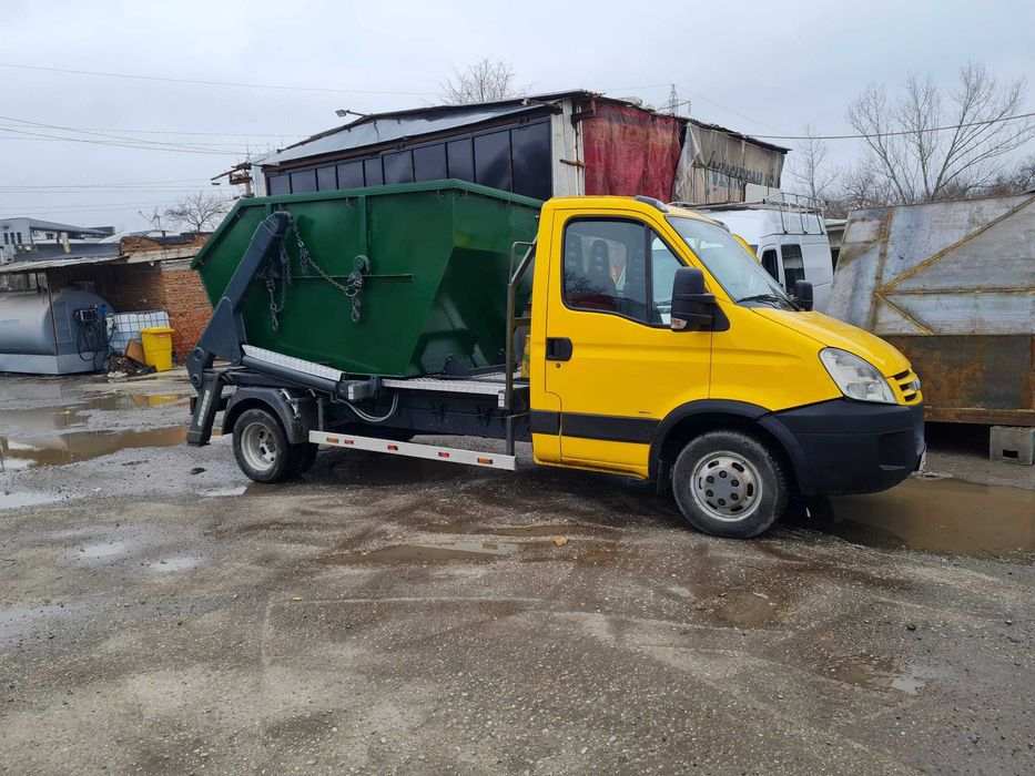 Deseuri reciclabile/nereciclabile,container,benă,habă,gunoi,