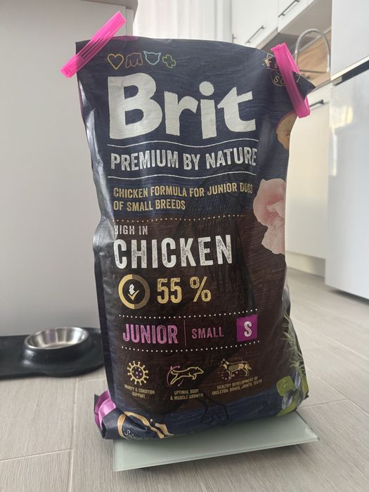 Суха храна за кучета Brit Premium / консерва Purina Pro Plan Hypoaller