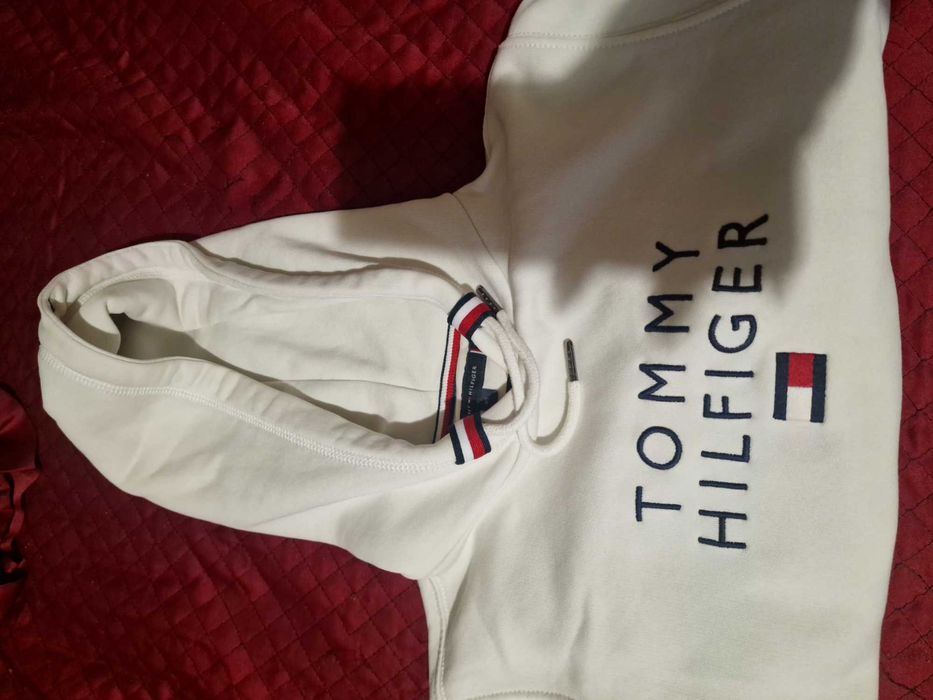 Детски суичър с качулка Tommy Hilfiger