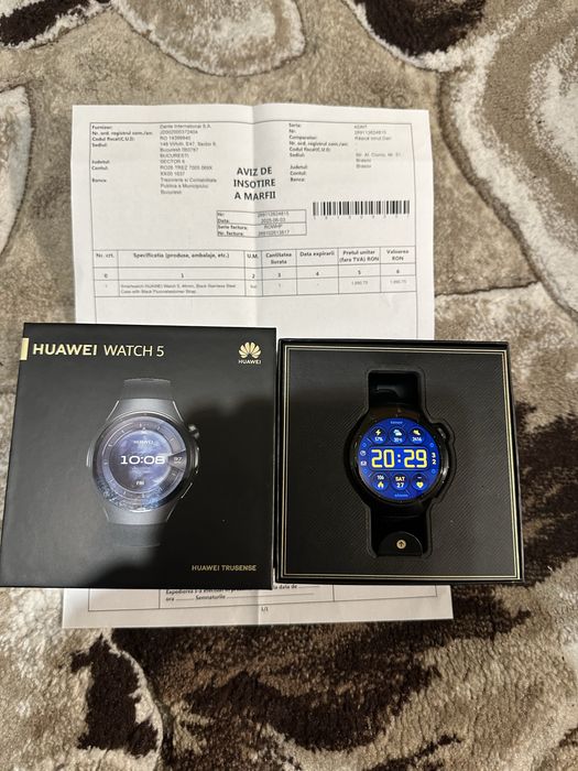 Huawei Watch5 impecabil, garantie