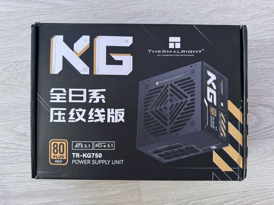 Блок питания Thermalright TR-KG750 750W Gold ATX 3.1 PCI-E 5.1