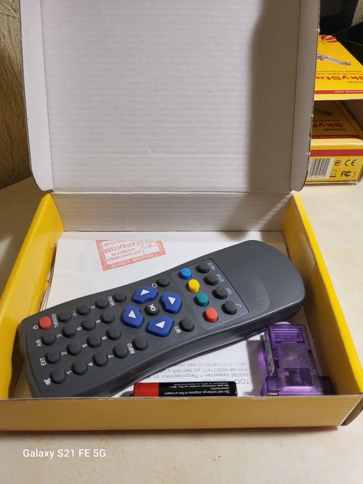 DVD  карта и пульт