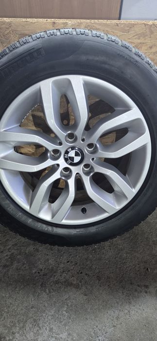 BMW Х1 и X3  джанти със зимни гуми 225/60/17. 7,5J×17. ET32. 5×120  цо72 + сензори