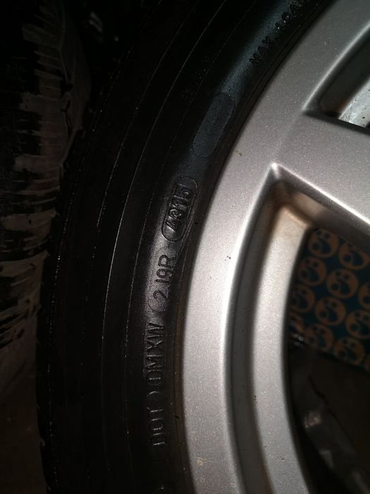 Алуминиеви джанти с гуми 16" за vw