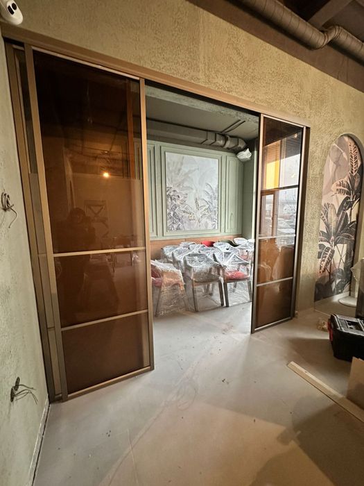 Душевая, ванная шторка, лофт перегородка, зеркала