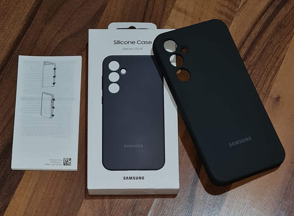 Husa silicon originala Samsung Silicone Case Galaxy S23 FE S711