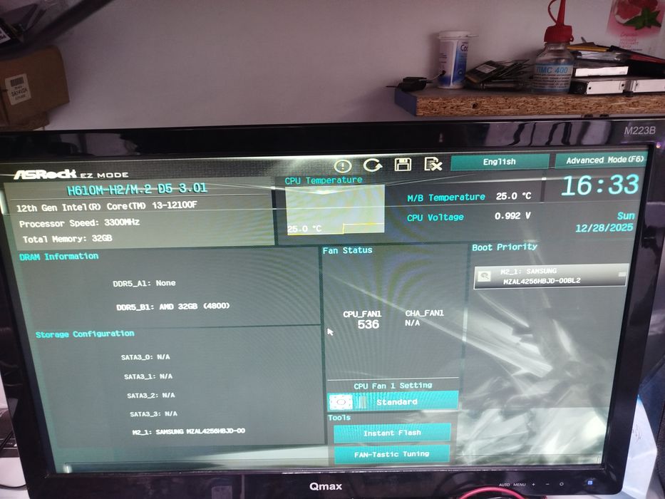 Продам комп i3-12100f