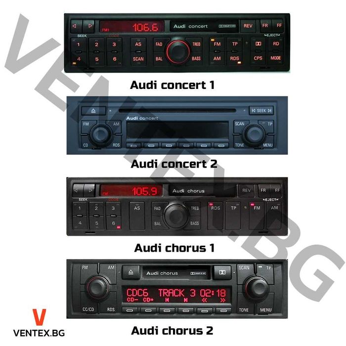 Yatour M09 интерфейс за Audi 1999-2005 Bluetooth/USB/AUX и Hands-Free
