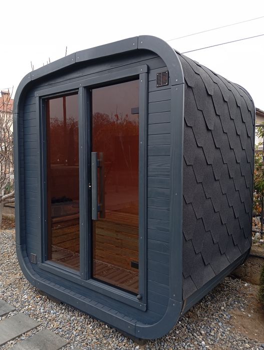 Сауна тип бъчва, руска баня ,парна баня,външна сауна