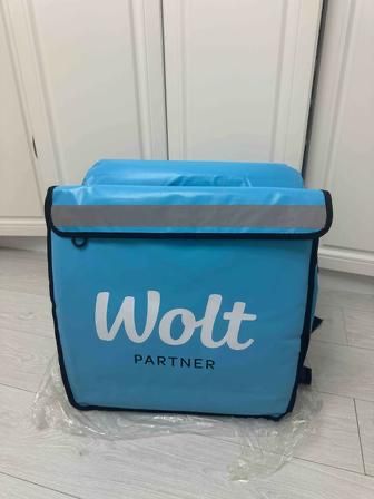 Термосумка Wolt большой,новый
