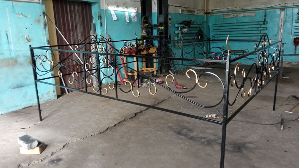 Оградки ритуальные.