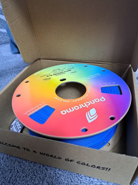 Filament pla polymaker blue matte