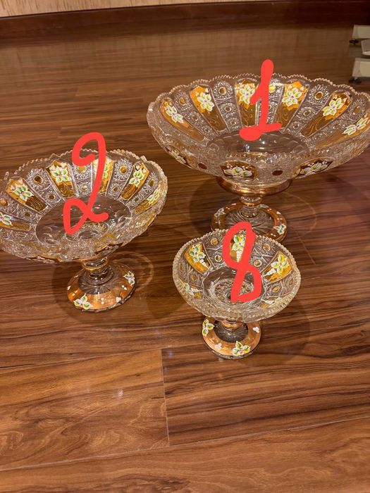 Хрустальная посуда из Чехии (оригинал)