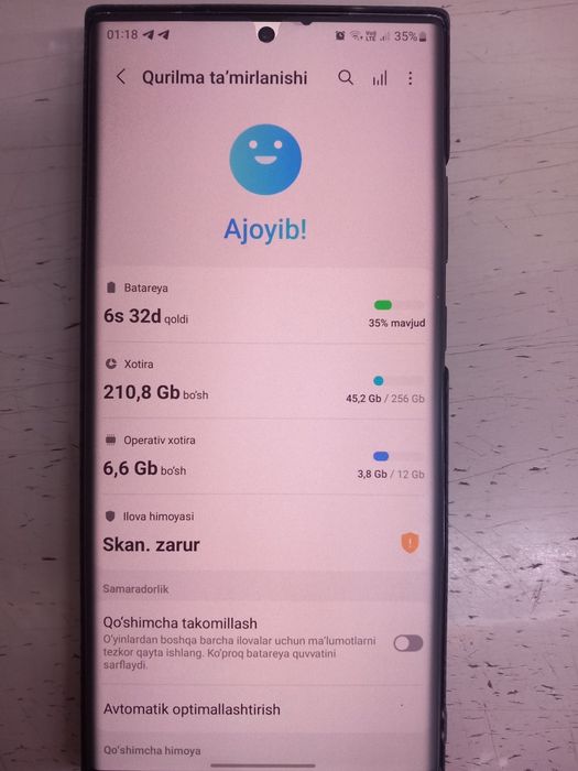 Samsung note 20 ultra whd+ 5g