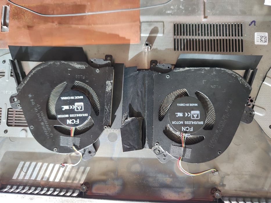 Комплект дънна платка asus rog zephyrus g14 GU502GW с 2 вентилатора