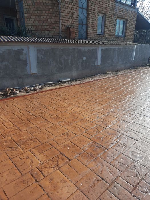 Beton amprentat de calitate...