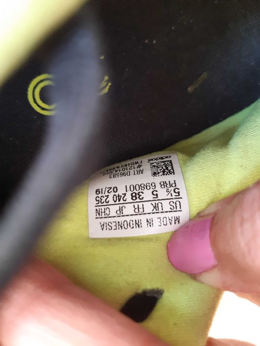 Маратонки Adidas (оригинални), номер 38