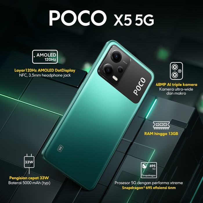 Xiaomi Poco X5 5G 8/256gb