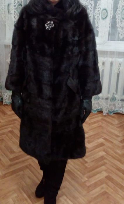 Норковая шуба в идеальном состоянии