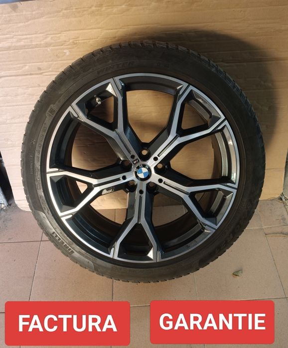 Jante Bmw X5 G05 X6 G05 M 21" in 2 latimi cu senz.+anv.iarna - FACTURA