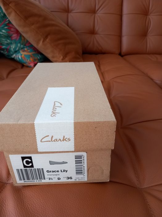 Balerini piele Clarks noi marimea 36