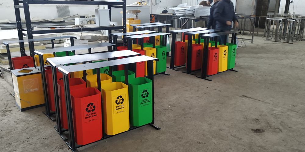 Миллий дукон, Cooperation da xam bor. Urna. Урны металлические