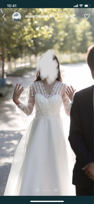 Свадебное платье