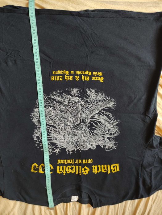 Тениски къс ръкав метъл metal heavy speed death black